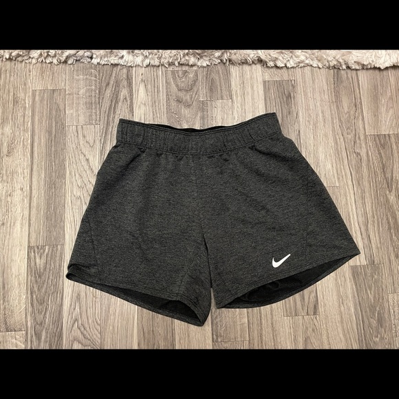 Nike Heather Gray Dri-fit Athletic Shorts - Picture 1 of 9